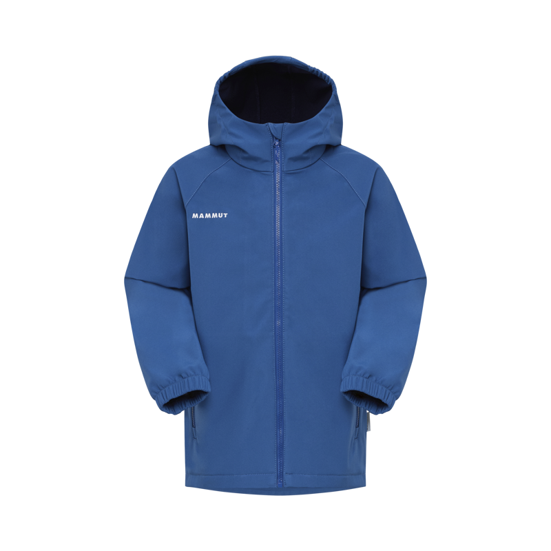 Mammut Kid's Ultimate Comfort SO Hooded Jacket in Tschiel