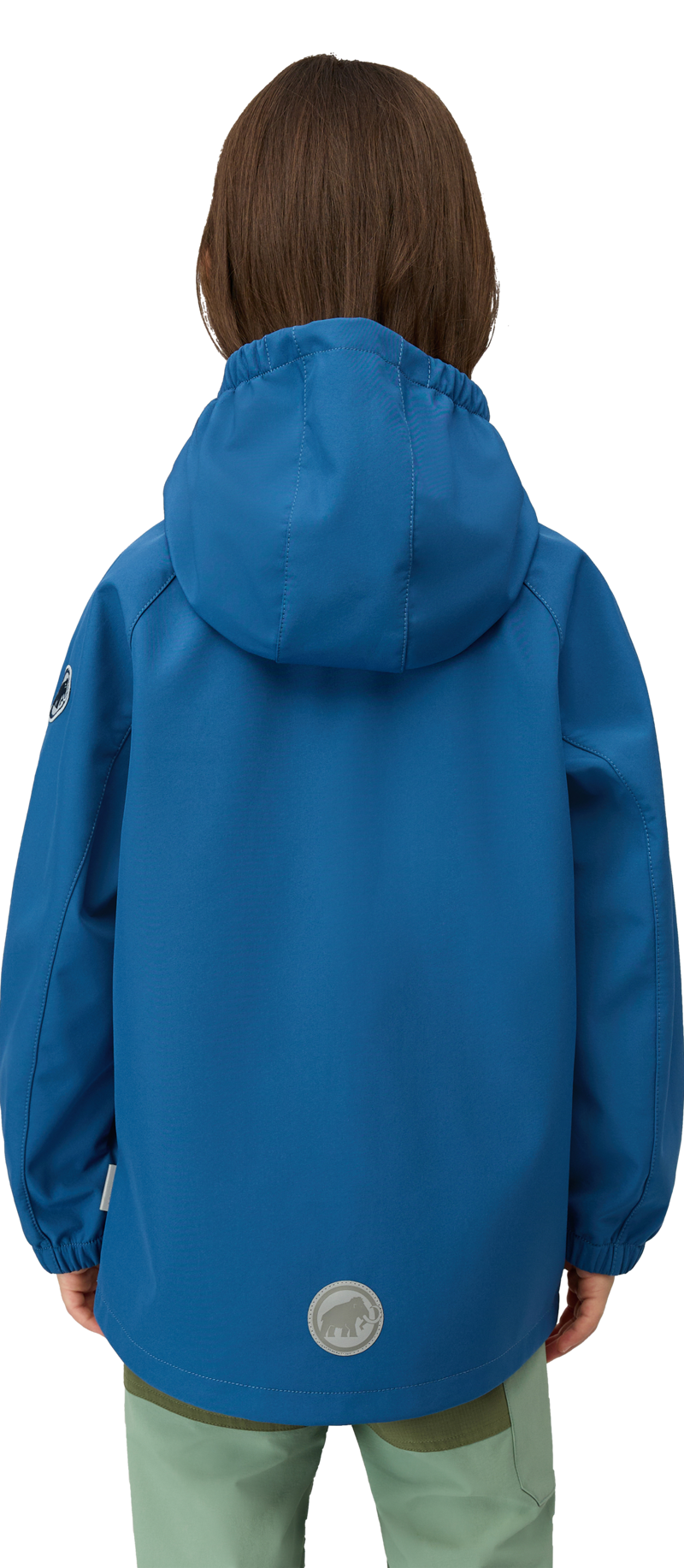 Mammut Kid's Ultimate Comfort SO Hooded Jacket in Tschiel-3