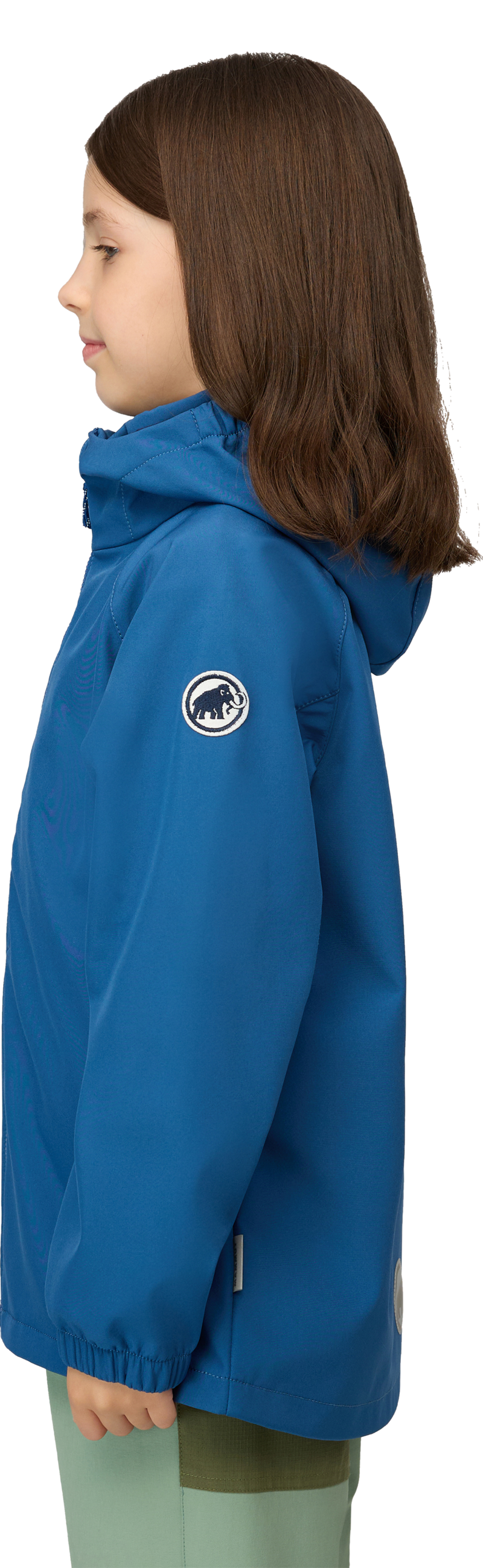 Mammut Kid's Ultimate Comfort SO Hooded Jacket in Tschiel-4