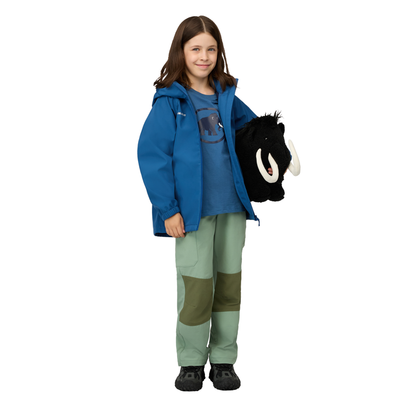Mammut Kid's Ultimate Comfort SO Hooded Jacket in Tschiel-5