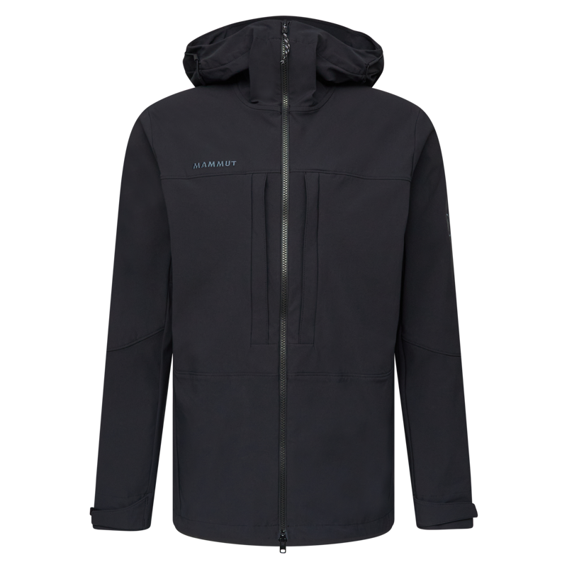 Mammut Men's Skintrack SO Hooded Jacket in Black