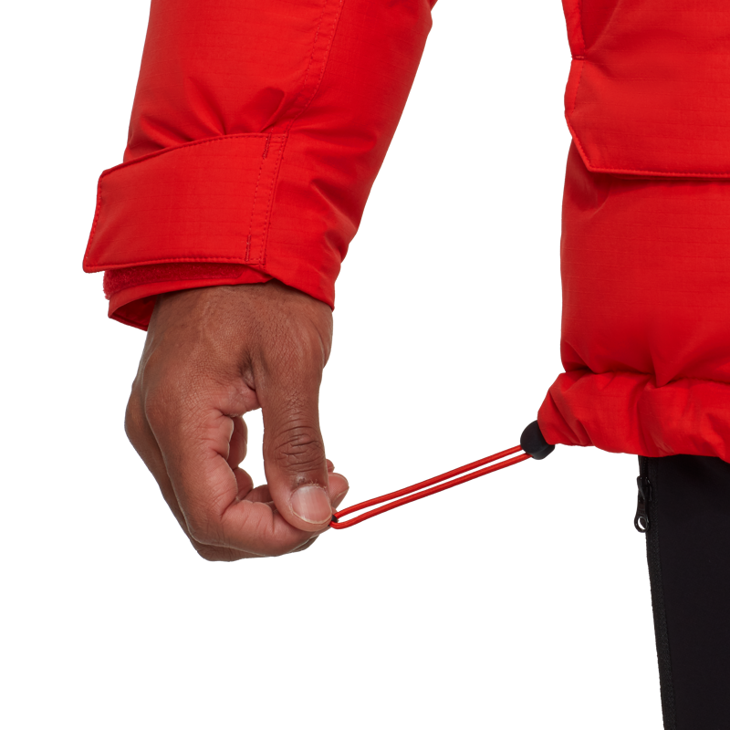 Mammut Men's Arctic IN Hooded Parka in Red-8