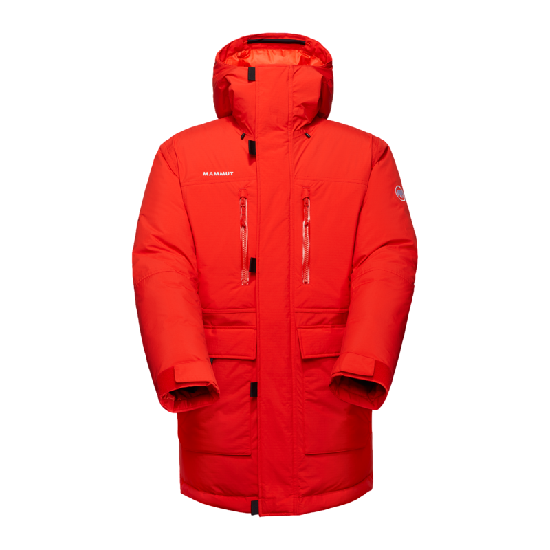 Mammut Men's Arctic IN Hooded Parka in Red