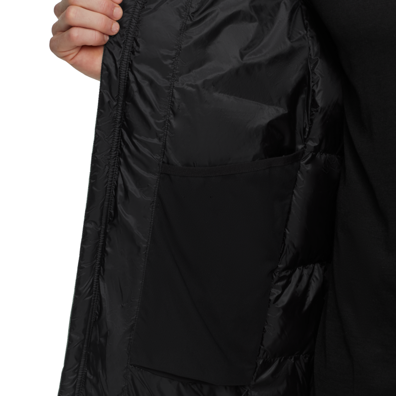 Mammut Men's Taiss Pro Belay IN Hooded Jacket in Black-5