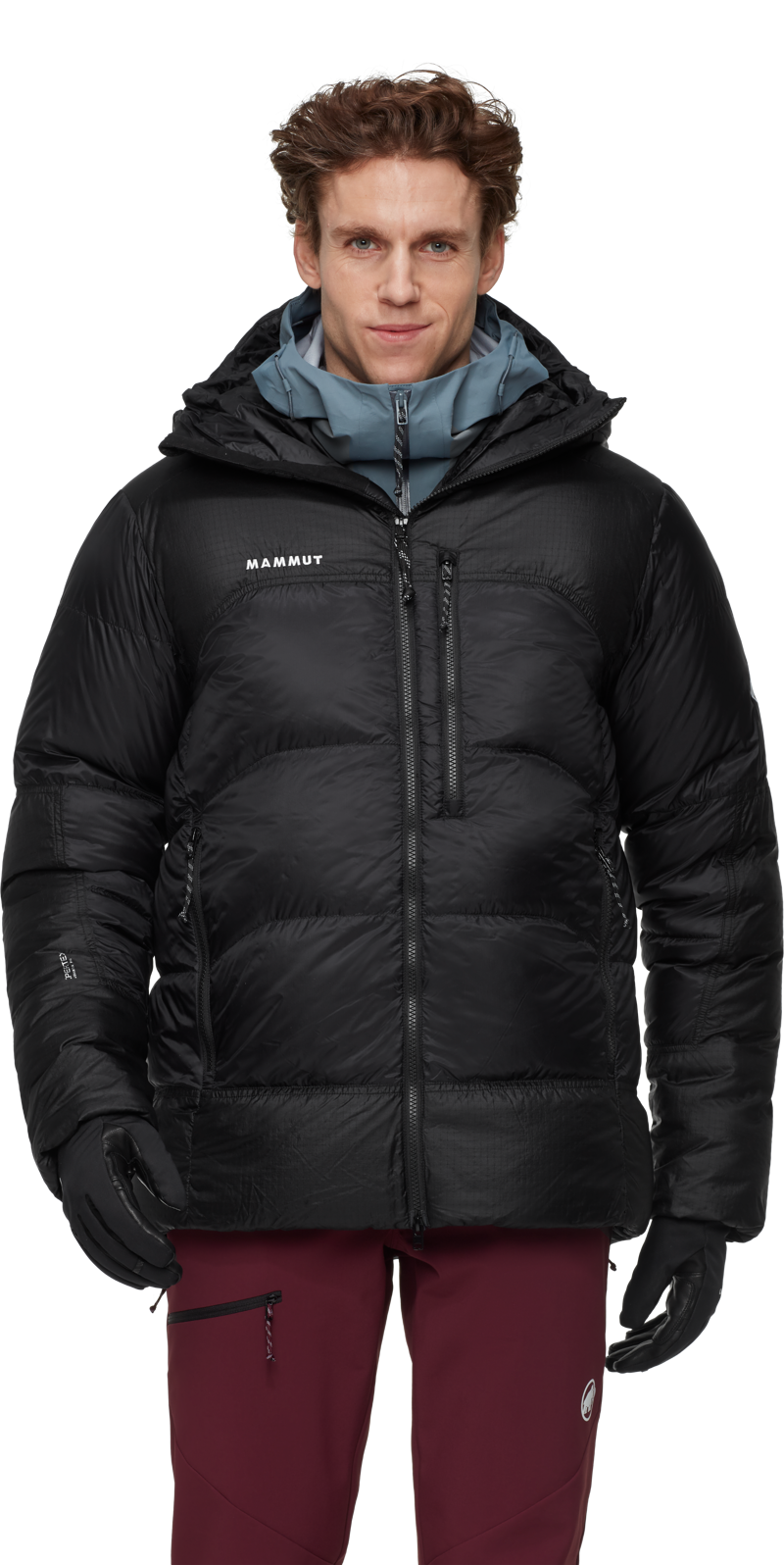 Mammut Men's Taiss Pro Belay IN Hooded Jacket in Black-1
