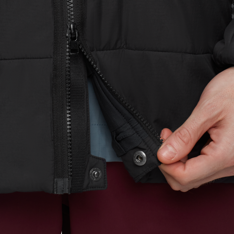 Mammut Men's Rime Pro Belay IN Hooded Jacket in Black-6