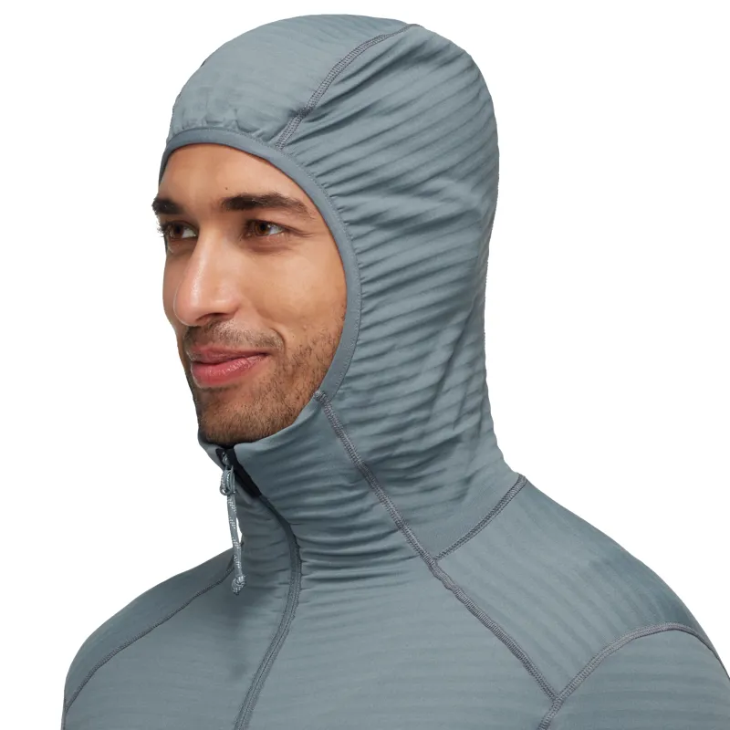 Mammut Men's Taiss Light ML Hooded Jacket in Strata-1