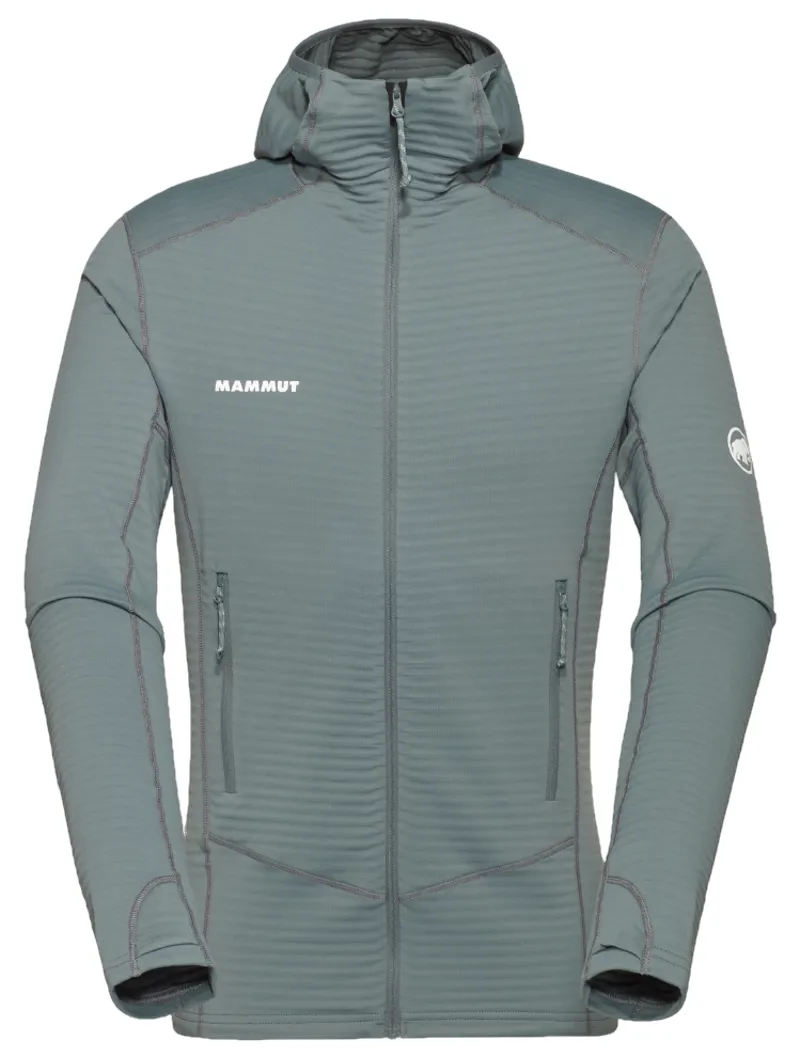 Mammut Men's Taiss Light ML Hooded Jacket in Strata