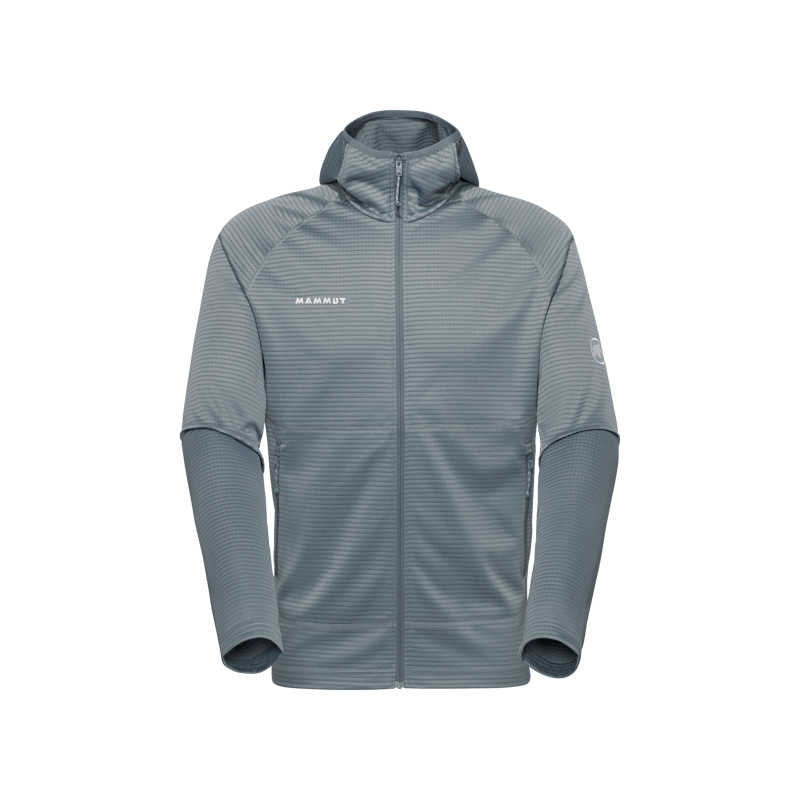 Mammut Men's Crag ML Hooded Jacket in Strata