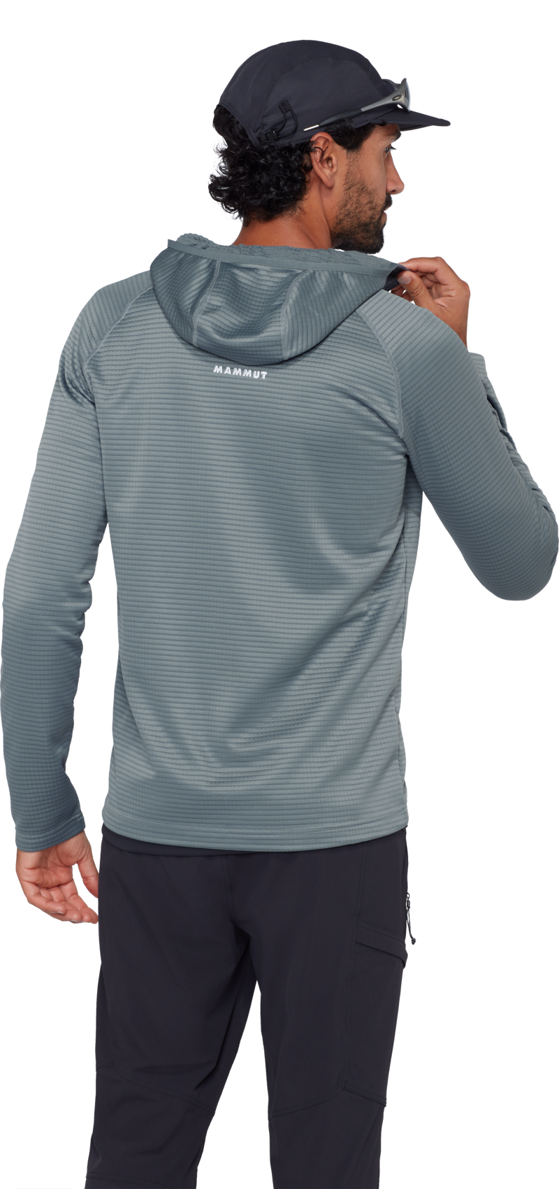 Mammut Men's Crag ML Hooded Jacket in Strata-3