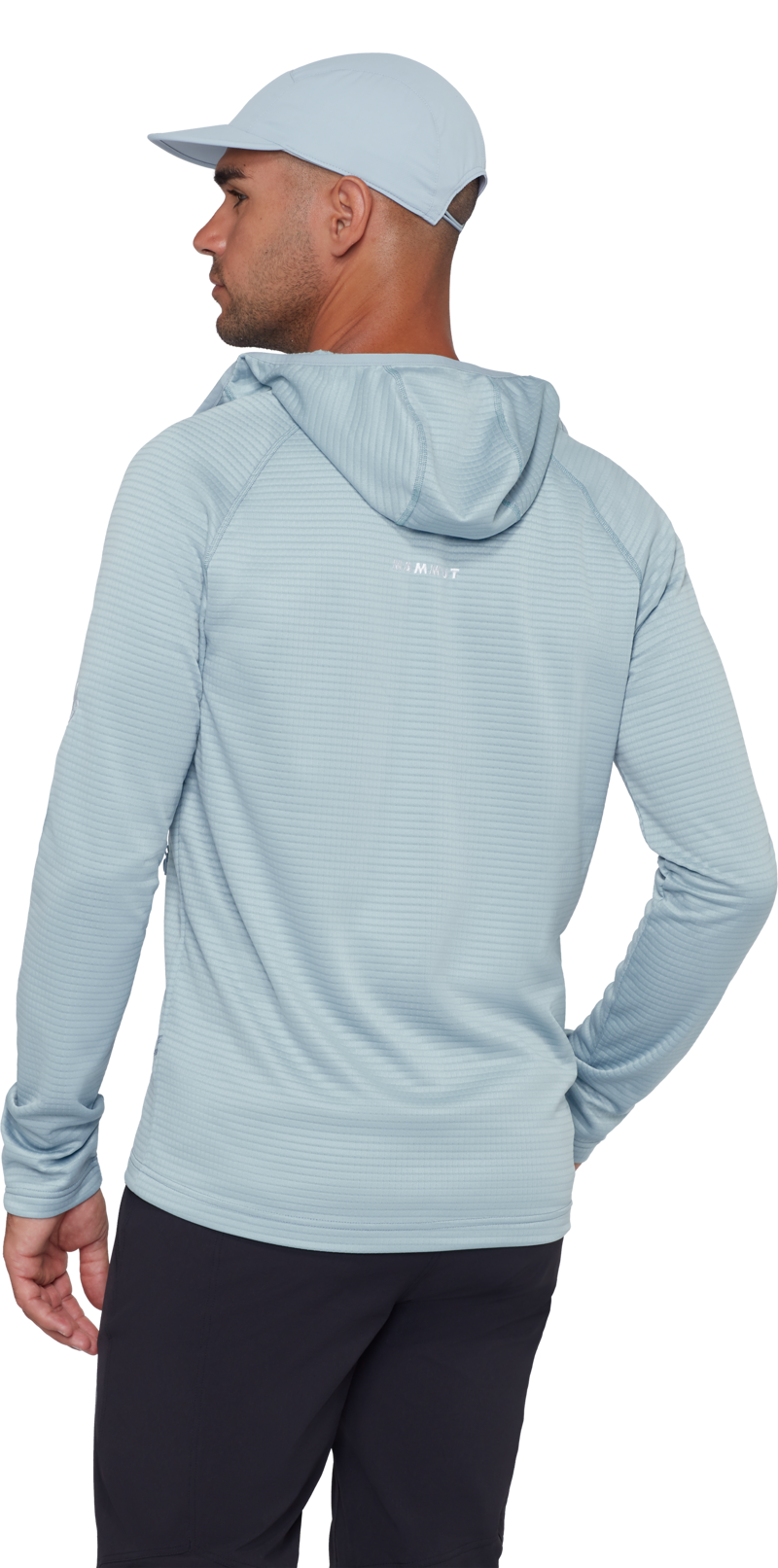 Mammut Men's Crag ML Hooded Jacket in Nebla-2