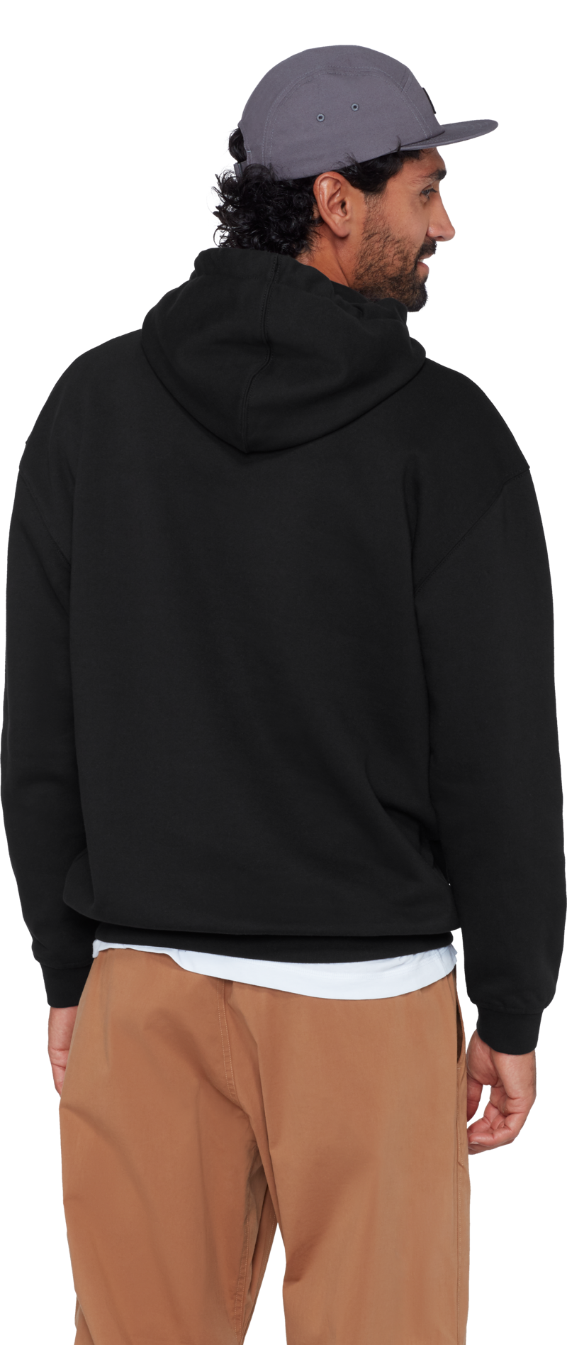 Mammut Men's Classic Base ML Hoody in Black-3