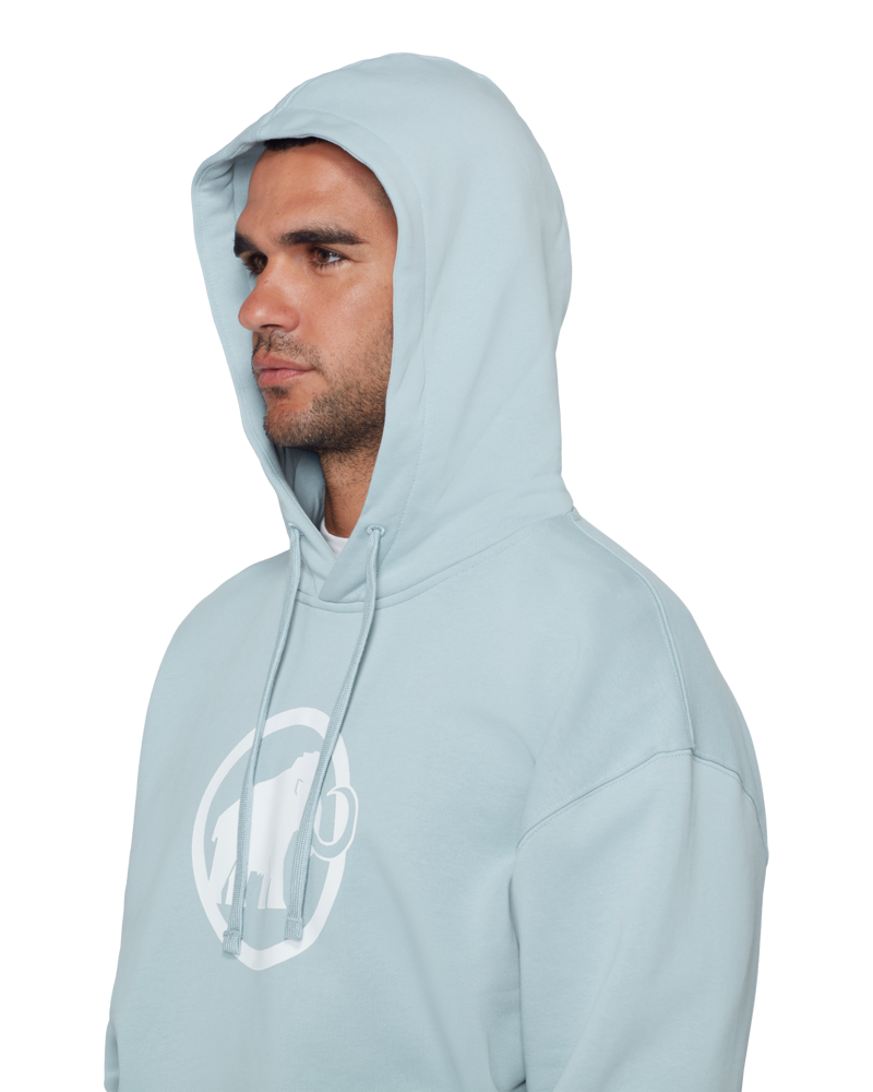 Mammut Men's Classic Base ML Hoody in Nebla-4
