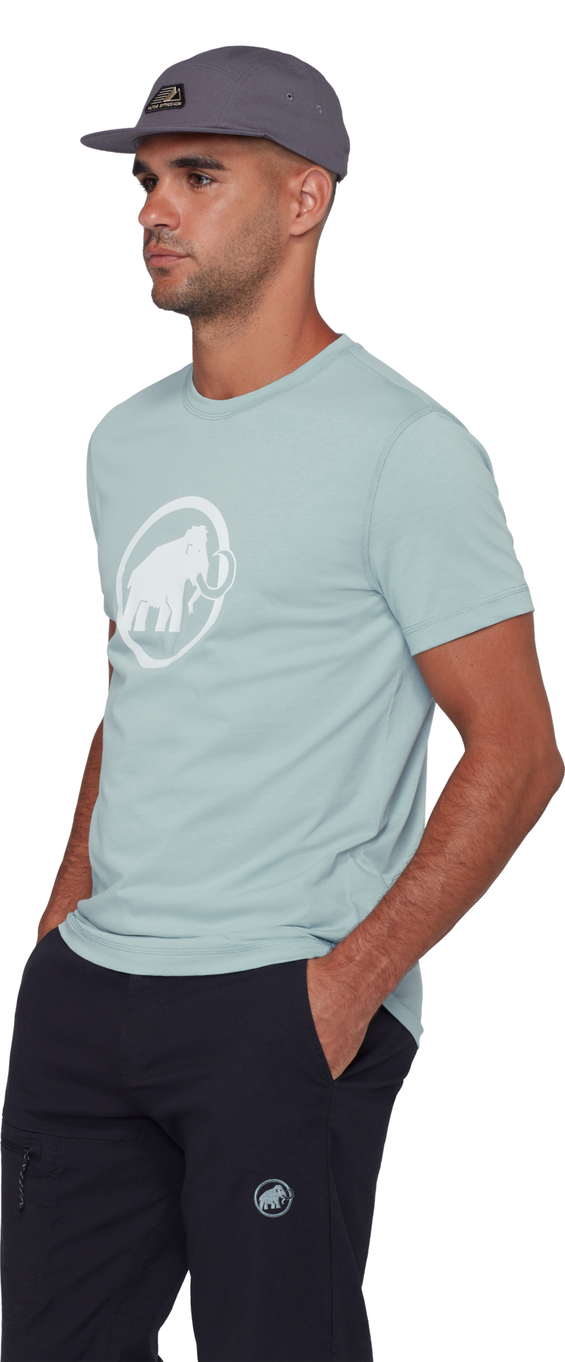 Mammut Men's Classic Core T-Shirt in Nebla-3