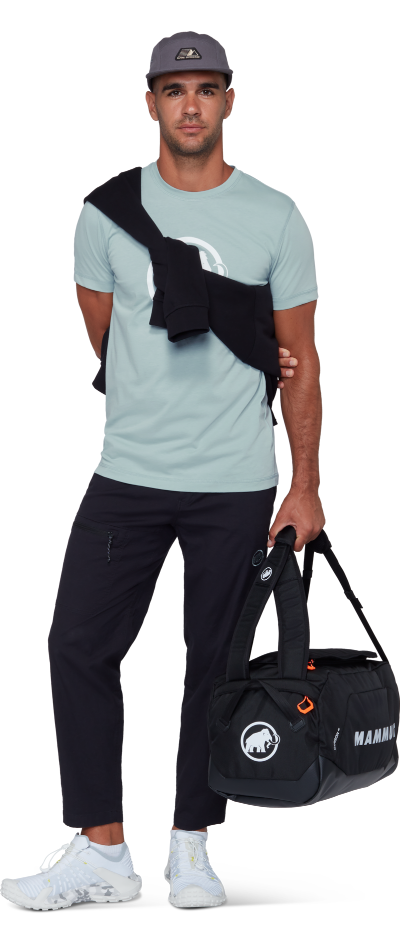 Mammut Men's Classic Core T-Shirt in Nebla-4