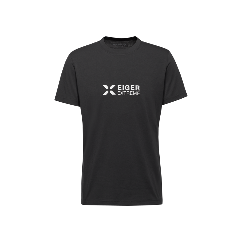 Mammut Men's Eiger Logo T-Shirt in Black