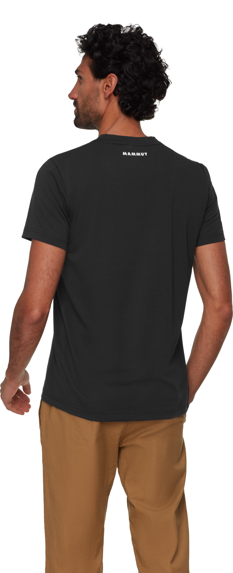 Mammut Men's Eiger Logo T-Shirt in Black-1