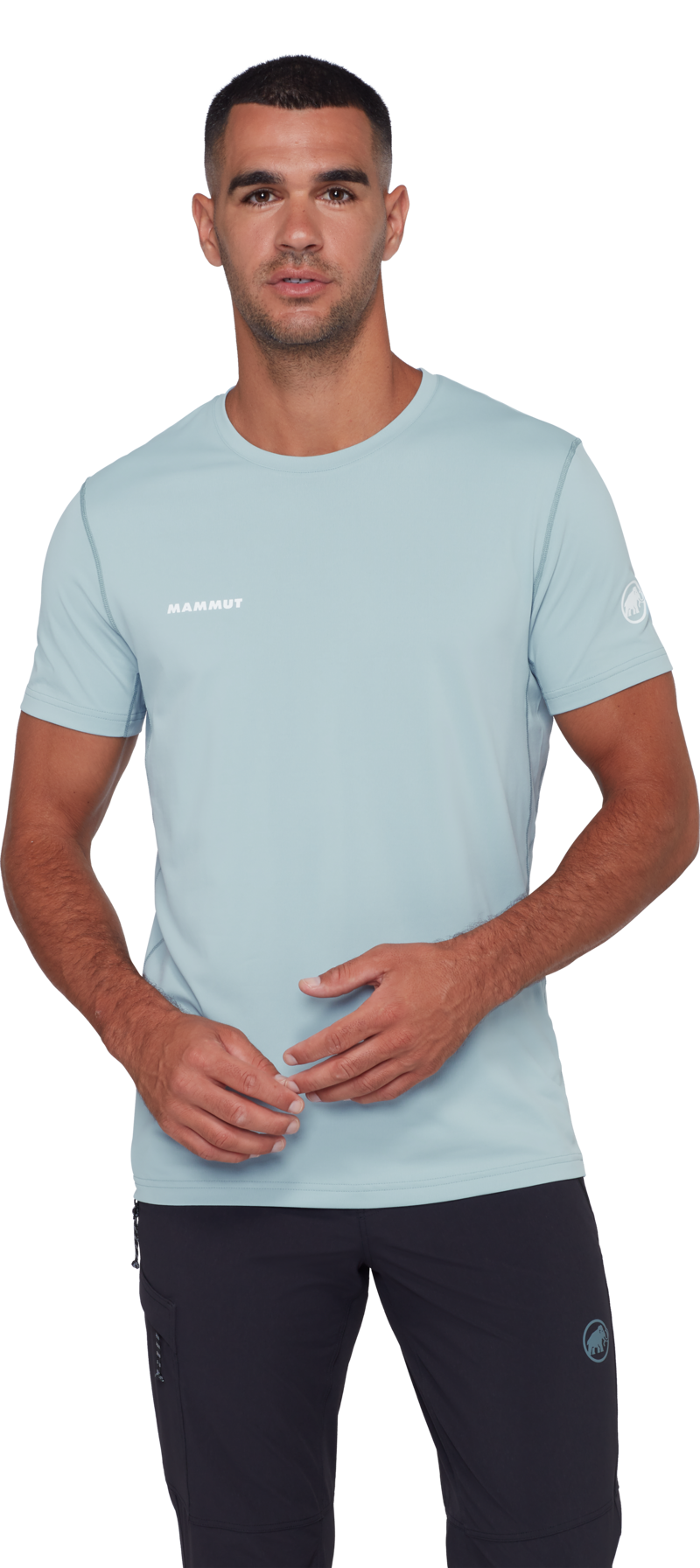 Mammut Men's Selun FL T-Shirt in Nebla-1
