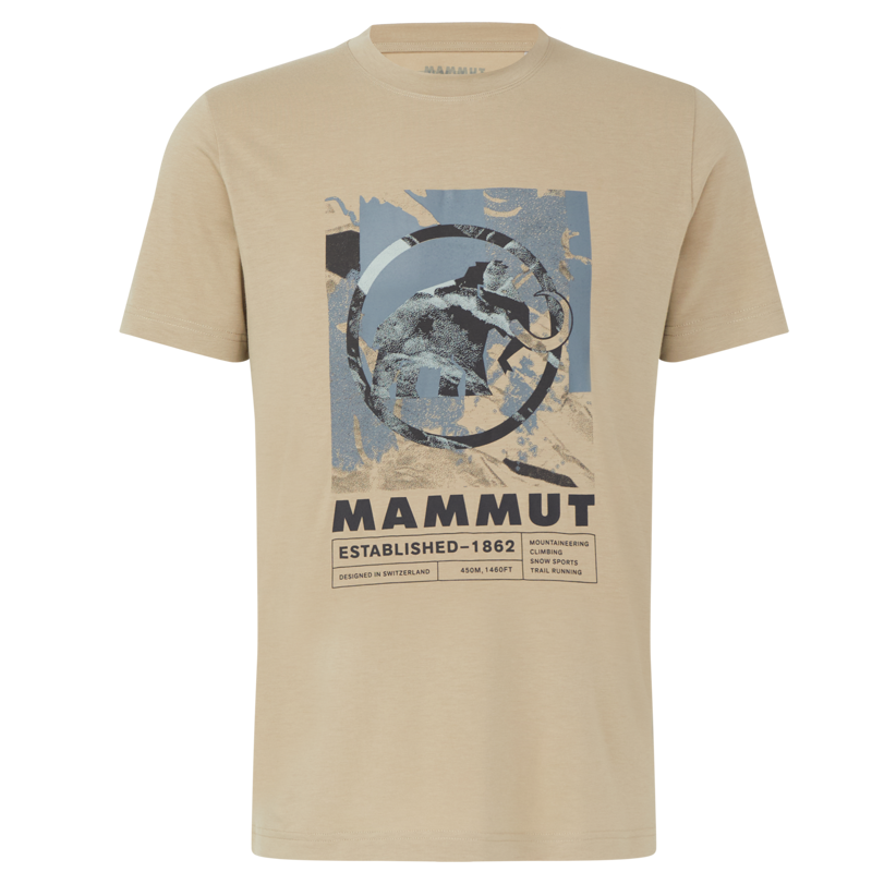 Mammut Men's Trovat T-Shirt in Sablun