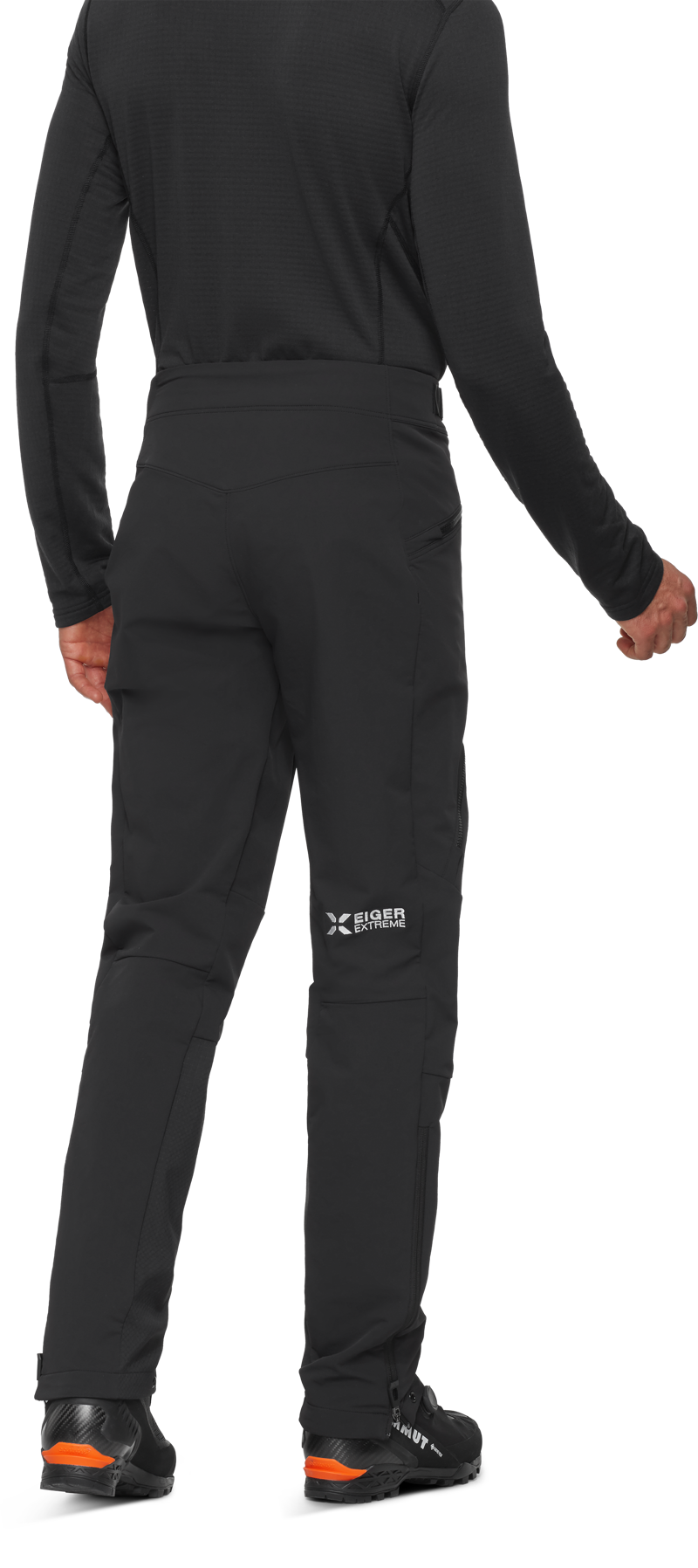 Mammut Men's Eiger Nordwand Advanced SO Pants in Black-3