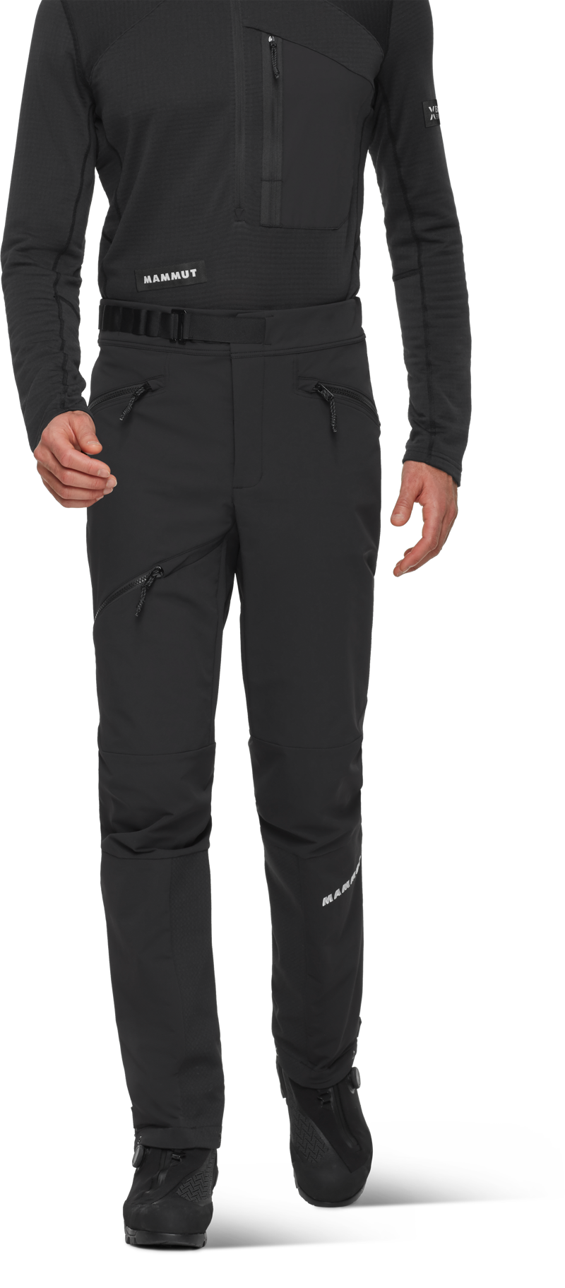 Mammut Men's Eiger Nordwand Advanced SO Pants in Black-2