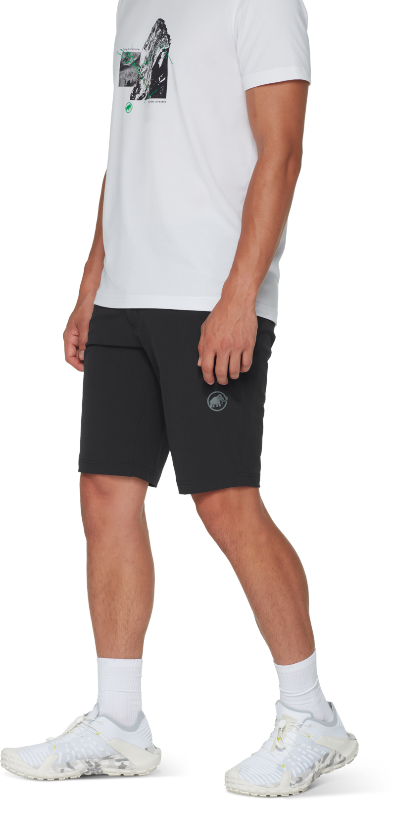 Mammut Men's Hiking V Shorts in Black-3