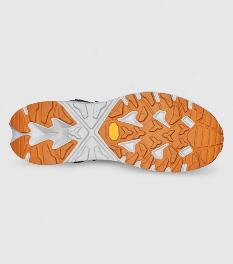 Hoka Men's Anacapa Mid GTX Hiking Boot in Castlerock/Harbor Mist -3