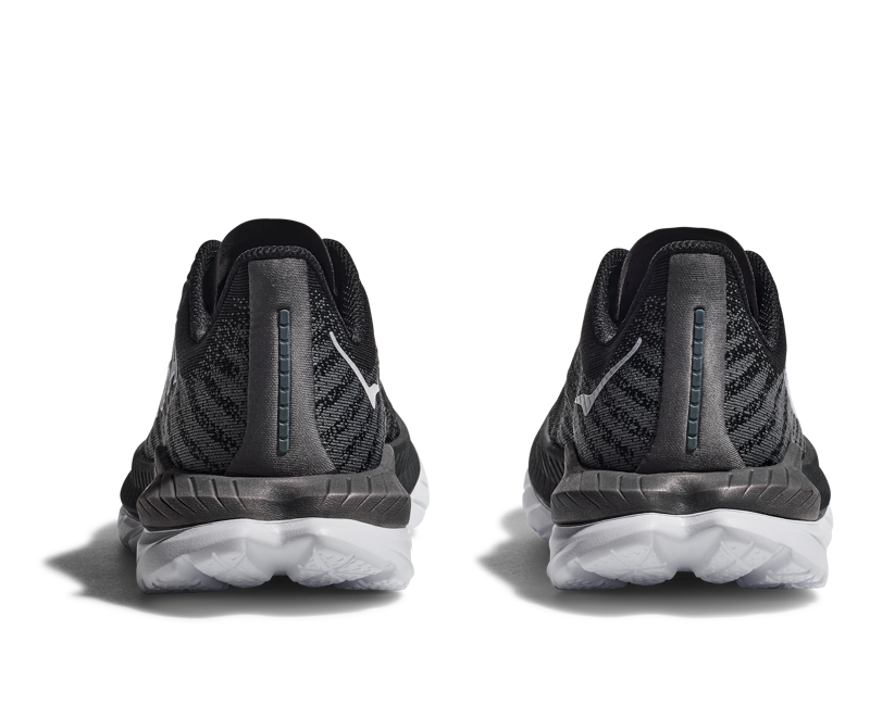 Hoka Men's Mach 5 Shoes in Black/Castlerock-4