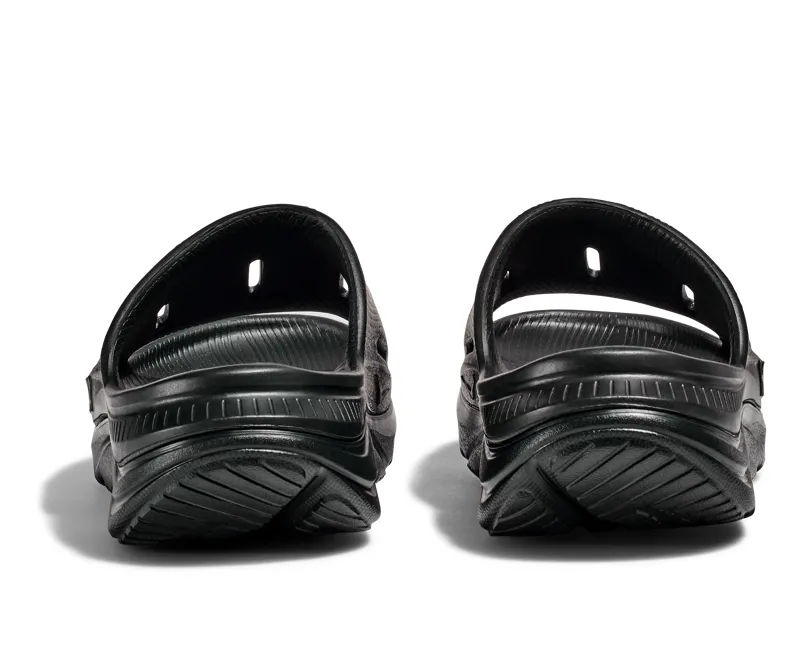 Hoka Unisex Ora Recovery Slide 3 in Black-4