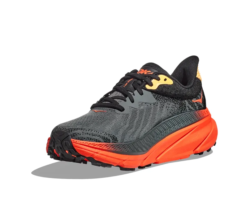 Hoka Men's Challenger Atr 7 in Castlerock/Flame-1