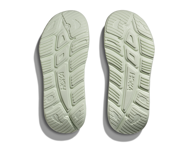 Hoka Ora Recovery Slide 3 in Sea Glass-6