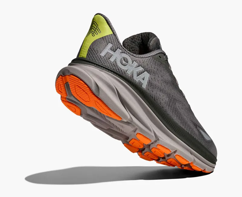 Hoka Men's Clifton 9 GTX in Asphalt Grey/Gravel-4
