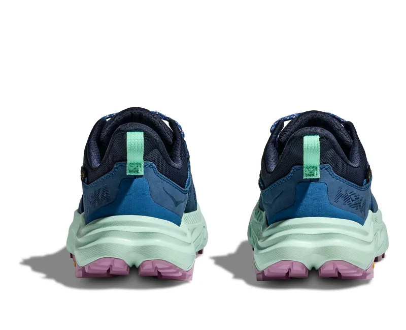 Hoka Women's Anacapa 2 Low Gore-Tex in Foggy Night/Aqua Breeze-5