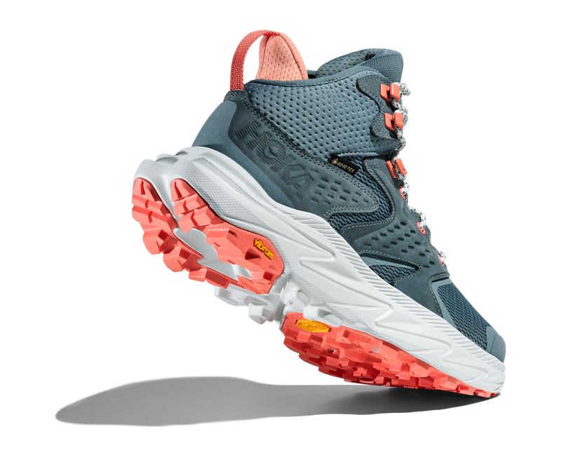Hoka Women's Anacapa 2 Mid GTX in Mountain Fog/Droplet-5