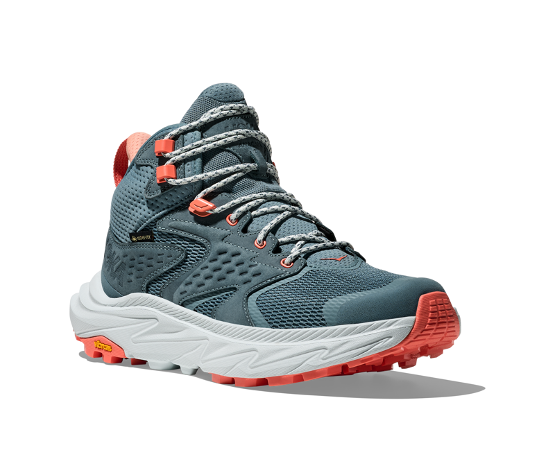 Hoka Women's Anacapa 2 Mid GTX in Mountain Fog/Droplet-3