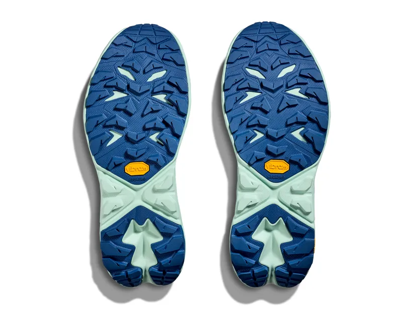 Hoka Women's Anacapa 2 Mid Gore-Tex in Varsity Navy/Aqua Breeze-3