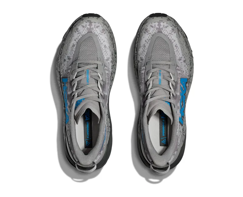 Hoka Men's Speedgoat 6 in Galactic Grey/Hoka Blue-5