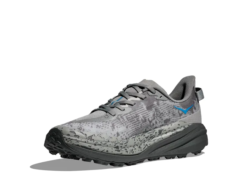 Hoka Men's Speedgoat 6 in Galactic Grey/Hoka Blue-4
