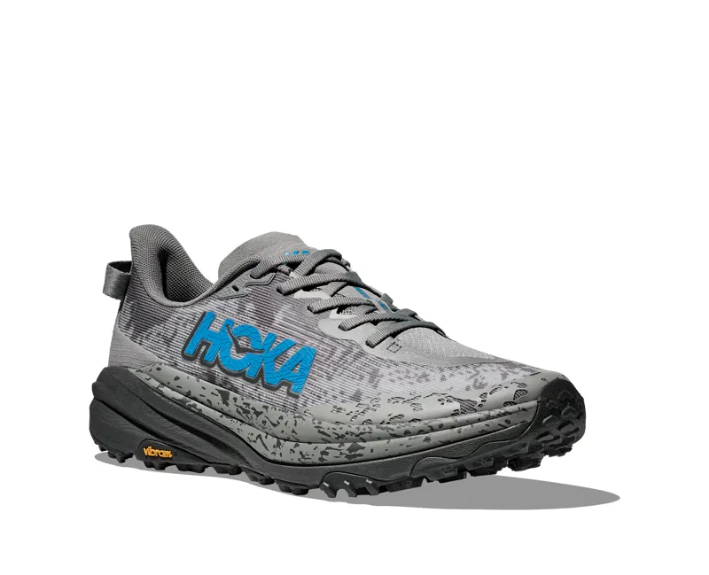 Hoka Men's Speedgoat 6 in Galactic Grey/Hoka Blue-3