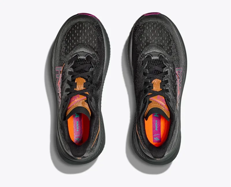 Hoka Women's Mach 6 in Black/Fuchsia-1