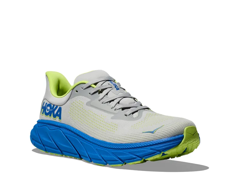 Hoka Men's Arahi 7 in Stardust/Electric Cobalt-1