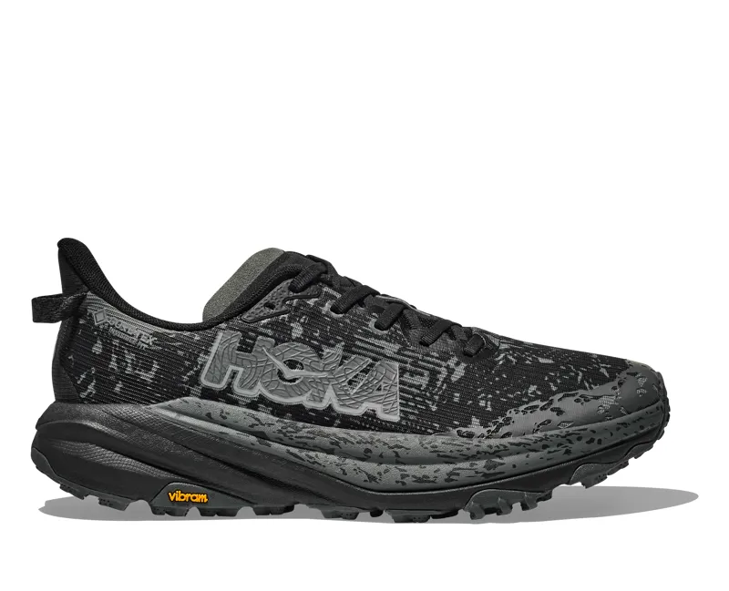 Hoka Men's Speedgoat 6 Gore-Tex in Black/Outer Orbit
