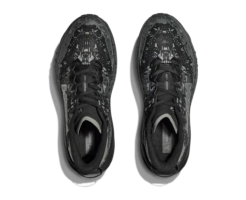 Hoka Men's Speedgoat 6 Gore-Tex in Black/Outer Orbit-4