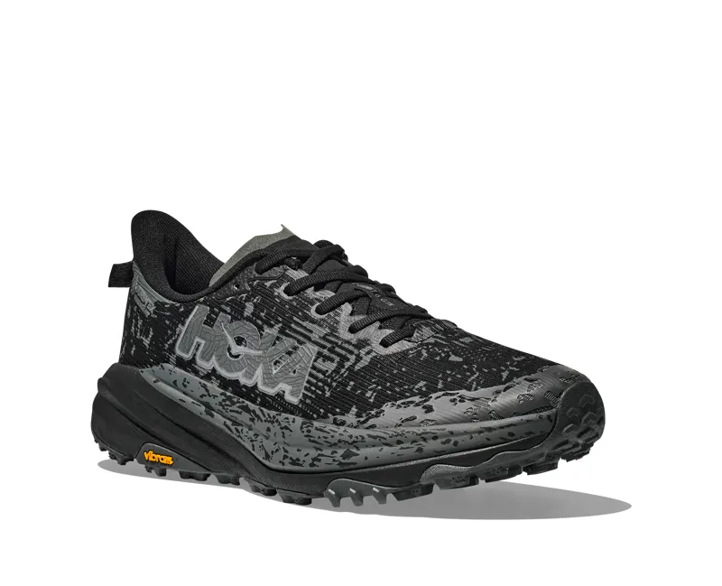 Hoka Men's Speedgoat 6 Gore-Tex in Black/Outer Orbit-2