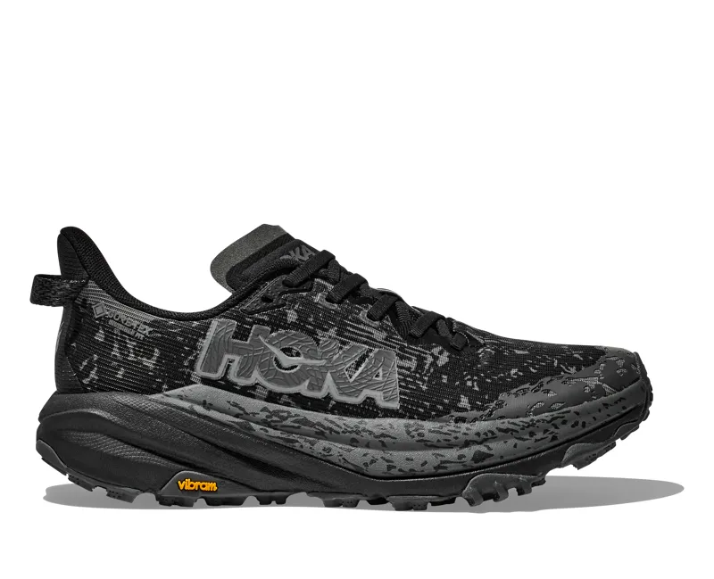 Hoka Women's Speedgoat 6 Gore-Tex in Black/Outer Orbit