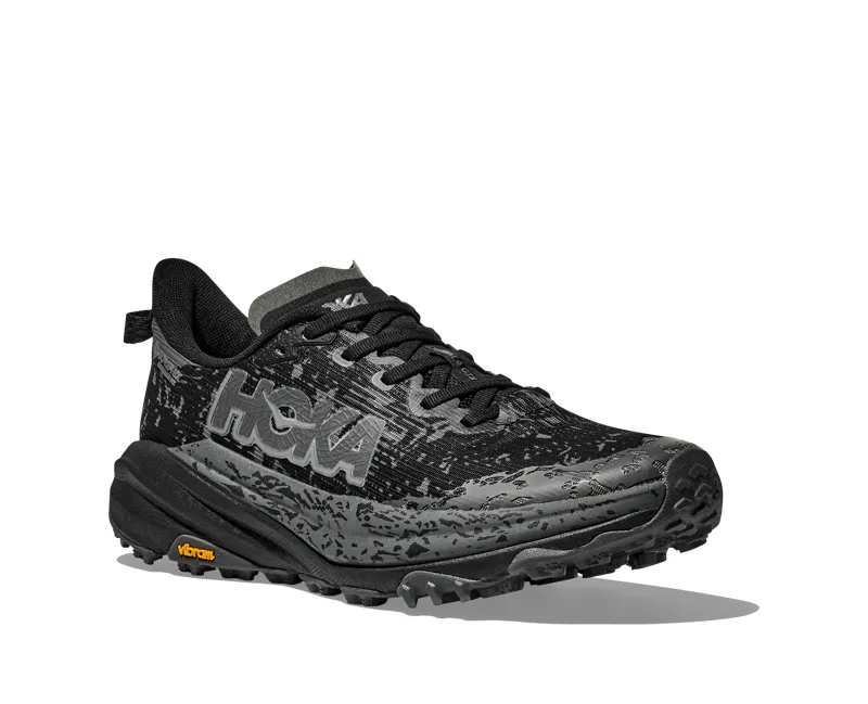 Hoka Women's Speedgoat 6 Gore-Tex in Black/Outer Orbit-2