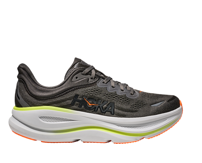 Hoka Men's Bondi 9 in Asphalt Grey/Gravel