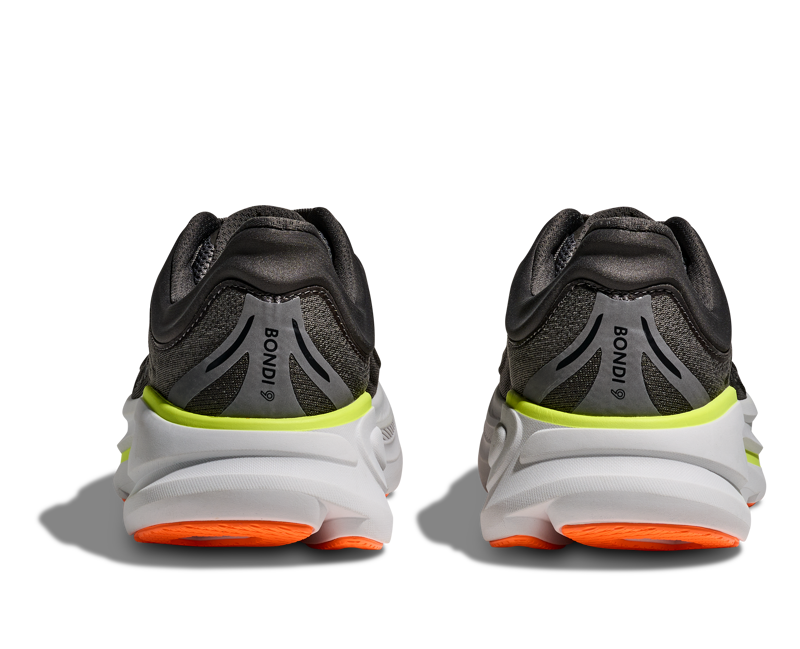 Hoka Men's Bondi 9 in Asphalt Grey/Gravel-4