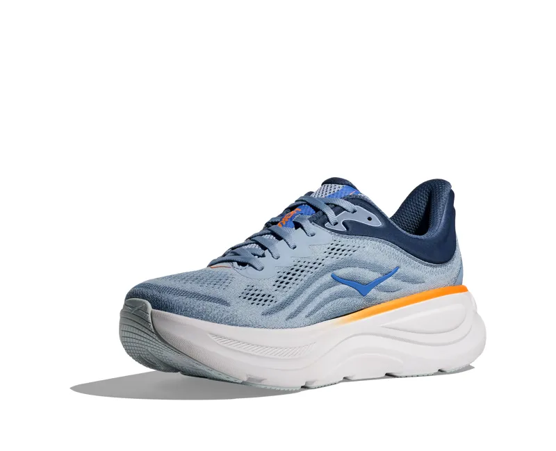 Hoka Men's Bondi 9 in Drizzle/Downpour-4