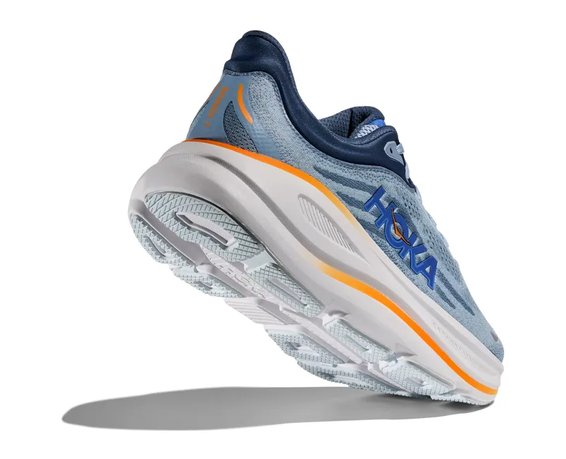 Hoka Men's Bondi 9 in Drizzle/Downpour-2